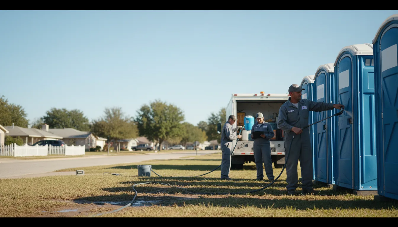 Long-Term Portable Toilet Rental in Aldie, VA near me